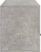 vidaXL - Tv-meubel - 100x35x40 - cm - bewerkt - hout - betongrijs