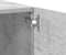 vidaXL - Tv-meubel - 100x35x40 - cm - bewerkt - hout - betongrijs