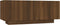 vidaXL - Tv-meubel - 100x35x40 - cm - bewerkt - hout - bruin - eikenkleur