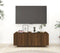 vidaXL - Tv-meubel - 100x35x40 - cm - bewerkt - hout - bruin - eikenkleur