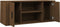 vidaXL - Tv-meubel - 100x35x40 - cm - bewerkt - hout - bruin - eikenkleur