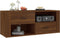 vidaXL - Tv-meubel - 100x35x40 - cm - bewerkt - hout - bruin - eikenkleur