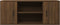 vidaXL - Tv-meubel - 100x35x40 - cm - bewerkt - hout - bruin - eikenkleur