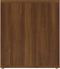 vidaXL - Tv-meubel - 100x35x40 - cm - bewerkt - hout - bruin - eikenkleur