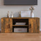 vidaXL - Tv-meubel - 100x35x40 - cm - bewerkt - hout - gerookt - eikenkleurig
