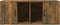 vidaXL - Tv-meubel - 100x35x40 - cm - bewerkt - hout - gerookt - eikenkleurig