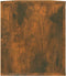 vidaXL - Tv-meubel - 100x35x40 - cm - bewerkt - hout - gerookt - eikenkleurig