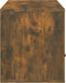 vidaXL - Tv-meubel - 100x35x40 - cm - bewerkt - hout - gerookt - eikenkleurig