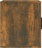 vidaXL - Tv-meubel - 100x35x40 - cm - bewerkt - hout - gerookt - eikenkleurig