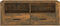 vidaXL - Tv-meubel - 100x35x40 - cm - bewerkt - hout - gerookt - eikenkleurig