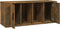 vidaXL - Tv-meubel - 100x35x40 - cm - bewerkt - hout - gerookt - eikenkleurig