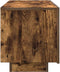 vidaXL - Tv-meubel - 100x35x40 - cm - bewerkt - hout - gerookt - eikenkleurig