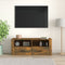 vidaXL - Tv-meubel - 100x35x40 - cm - bewerkt - hout - gerookt - eikenkleurig