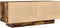 vidaXL - Tv-meubel - 100x35x40 - cm - bewerkt - hout - gerookt - eikenkleurig