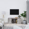 vidaXL - Tv-meubel - 100x35x40 - cm - bewerkt - hout - grijs - sonoma - eikenkleurig