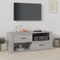 vidaXL - Tv-meubel - 100x35x40 - cm - bewerkt - hout - grijs - sonoma - eikenkleurig