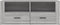 vidaXL - Tv-meubel - 100x35x40 - cm - bewerkt - hout - grijs - sonoma - eikenkleurig