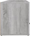 vidaXL - Tv-meubel - 100x35x40 - cm - bewerkt - hout - grijs - sonoma - eikenkleurig