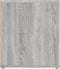 vidaXL - Tv-meubel - 100x35x40 - cm - bewerkt - hout - grijs - sonoma - eikenkleurig