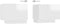 vidaXL - Tv-meubel - 100x35x40 - cm - bewerkt - hout - hoogglans - wit