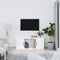 vidaXL - Tv-meubel - 100x35x40 - cm - bewerkt - hout - hoogglans - wit