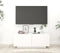vidaXL - Tv-meubel - 100x35x40 - cm - bewerkt - hout - hoogglans - wit