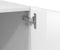 vidaXL - Tv-meubel - 100x35x40 - cm - bewerkt - hout - hoogglans - wit