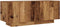 vidaXL - Tv-meubel - 100x35x40 - cm - bewerkt - hout - oud - houtkleurig