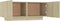 vidaXL - Tv-meubel - 100x35x40 - cm - bewerkt - hout - sonoma - eikenkleurig