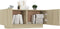 vidaXL - Tv-meubel - 100x35x40 - cm - bewerkt - hout - sonoma - eikenkleurig