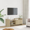 vidaXL - Tv-meubel - 100x35x40 - cm - bewerkt - hout - sonoma - eikenkleurig
