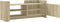 vidaXL - Tv-meubel - 100x35x40 - cm - bewerkt - hout - sonoma - eikenkleurig