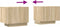 vidaXL - Tv-meubel - 100x35x40 - cm - bewerkt - hout - sonoma - eikenkleurig