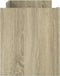 vidaXL - Tv-meubel - 100x35x40 - cm - bewerkt - hout - sonoma - eikenkleurig