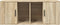 vidaXL - Tv-meubel - 100x35x40 - cm - bewerkt - hout - sonoma - eikenkleurig