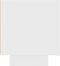 vidaXL - Tv-meubel - 100x35x40 - cm - bewerkt - hout - wit