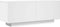 vidaXL - Tv-meubel - 100x35x40 - cm - bewerkt - hout - wit