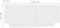 vidaXL - Tv-meubel - 100x35x40 - cm - bewerkt - hout - wit