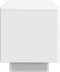 vidaXL - Tv-meubel - 100x35x40 - cm - bewerkt - hout - wit