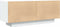 vidaXL - Tv-meubel - 100x35x40 - cm - bewerkt - hout - wit