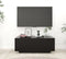 vidaXL - Tv-meubel - 100x35x40 - cm - bewerkt - hout - zwart