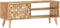 vidaXL - Tv-meubel - 100x35x40 - cm - massief - acaciahout
