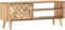 vidaXL - Tv-meubel - 100x35x40 - cm - massief - acaciahout