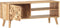vidaXL - Tv-meubel - 100x35x40 - cm - massief - acaciahout