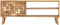 vidaXL - Tv-meubel - 100x35x40 - cm - massief - acaciahout