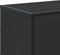 vidaXL - Tv-meubel - 100x35x41 - cm - bewerkt - hout - en - metaal - zwart
