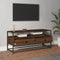 vidaXL - Tv-meubel - 100x35x45 - cm - bewerkt - hout - bruin - eikenkleur