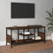 vidaXL - Tv-meubel - 100x35x45 - cm - bewerkt - hout - en - ijzer - bruin - eikenkleur