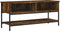 vidaXL - Tv-meubel - 100x35x45 - cm - bewerkt - hout - gerookt - eikenkleurig