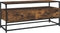 vidaXL - Tv-meubel - 100x35x45 - cm - bewerkt - hout - gerookt - eikenkleurig
